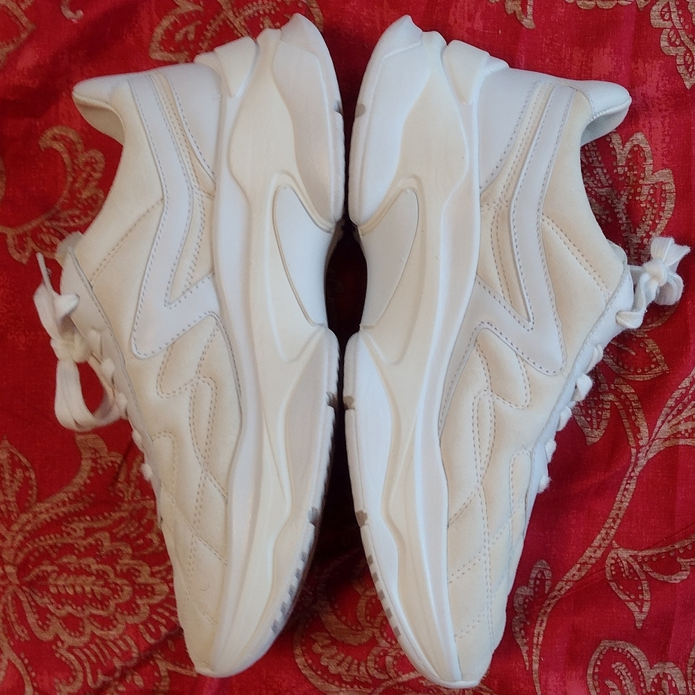 Rag & Bone Legacy Runner Sneaker cream white women's size 9.5 - Picture 5 of 10